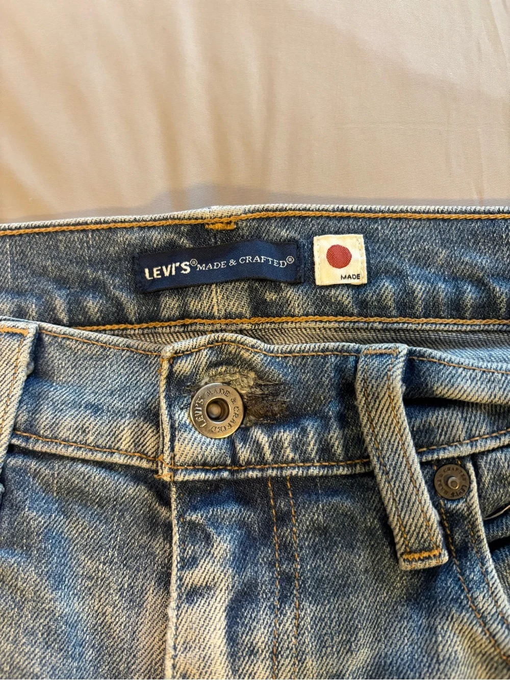 Levi’s Made and Crafted Made in Japan Jeans 502 32x32